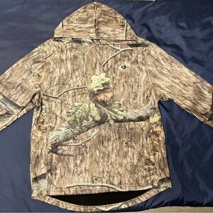 Mossy Oak Country Camo Hooded Jacket L Hunting Performance Hoodie